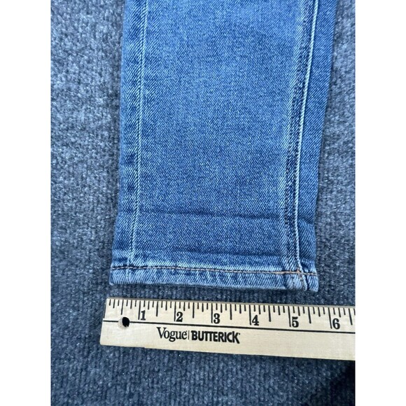 American Eagle Jeans Womens 0 Long Blue Tom Girl Stretch Light Wash Tag - Picture 10 of 11